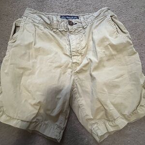 American Eagle Outfitters Tan Cargo Shorts Classic Design
